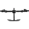 StarTech.com Suporte de secretária para três monitores - Articulado, Grampo, 24 kg, 33 cm (13 polegadas), 68,6 cm (27 polegadas), 100 x 100 mm, Preto