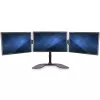 StarTech.com Suporte de secretária para três monitores - Articulado, Grampo, 24 kg, 33 cm (13 polegadas), 68,6 cm (27 polegadas), 100 x 100 mm, Preto