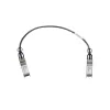 StarTech.com Cabo Twinax de ligação direta SFP+ para SFP+ 10G de 0.5m compatível com MSA Uncoded - DAC de cobre SFP+ 10 GbE 10 Gbps Transceptor passivo de baixo consumo Módulo DAC