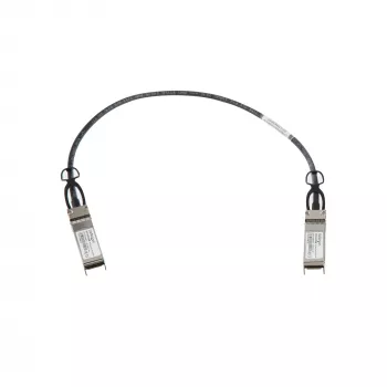 StarTech.com Cabo Twinax de ligação direta SFP+ para SFP+ 10G de 0.5m compatível com MSA Uncoded - DAC de cobre SFP+ 10 GbE 10 Gbps Transceptor passivo de baixo consumo Módulo DAC