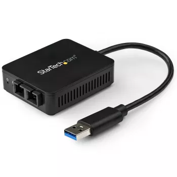 StarTech.com Conversor USB 3.0 para fibra - 1000Base-SX SC