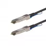 StarTech.com Cabo de ligação direta Twinax QSFP+ para QSFP+ 40G de 1m compatível com HPE JG326A - DAC de cobre QSFP+ 40GbE 40 Gbps Transceptor ativo de baixo consumo Módulo DAC Firepower SN2410M 4200