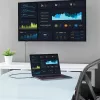 StarTech.com 1,8 m (6 ft.) Cabo USB-C para HDMI – 4K 60 Hz Cabo Adaptador de Vídeo USB Type-C para HDMI 2.0 – Compatível com Thunderbolt 3 – Portátil para Monitor/Display HDMI – DP 1.2 Alt Mode HBR2 – Preto