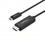 StarTech.com 0,91m Cabo USB-C para HDMI – 4K 60Hz Cabo Adaptador de Vídeo USB Type-C para HDMI 2.0 – Compatível com Thunderbolt 3 – Portátil para Monitor/Display HDMI – DP 1.2 Alt Mode HBR2 – Preto