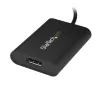 StarTech.com Adaptador USB 3.0 para DisplayPort, Conversor USB DP para Monitor Windows, 4K (sem suporte para macOS/ChromeOS/Linux) - TAA