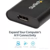 StarTech.com Adaptador USB 3.0 para DisplayPort, Conversor USB DP para Monitor Windows, 4K (sem suporte para macOS/ChromeOS/Linux) - TAA