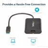 StarTech.com Adaptador USB 3.0 para DisplayPort, Conversor USB DP para Monitor Windows, 4K (sem suporte para macOS/ChromeOS/Linux) - TAA