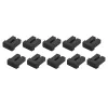 StarTech.com Capas de Proteção contra Poeira LC SFP - Pack de 10, LC, Borracha, Preto, Switch de Rede, 18 mm, 15 mm