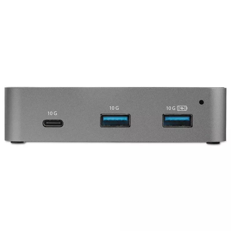 StarTech.com ~Hub USB-C™ de 4 Portas 10 Gbps – 3x USB-A & 1x USB-C – Alimentado