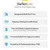 StarTech.com Kit Extensor HDMI sobre IP com Suporte para Parede de Vídeo - 1080p