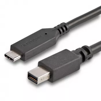 StarTech.com 6 ft. (1,8 m) Cabo USB-C para Mini DisplayPort - 4K 60Hz - Preto