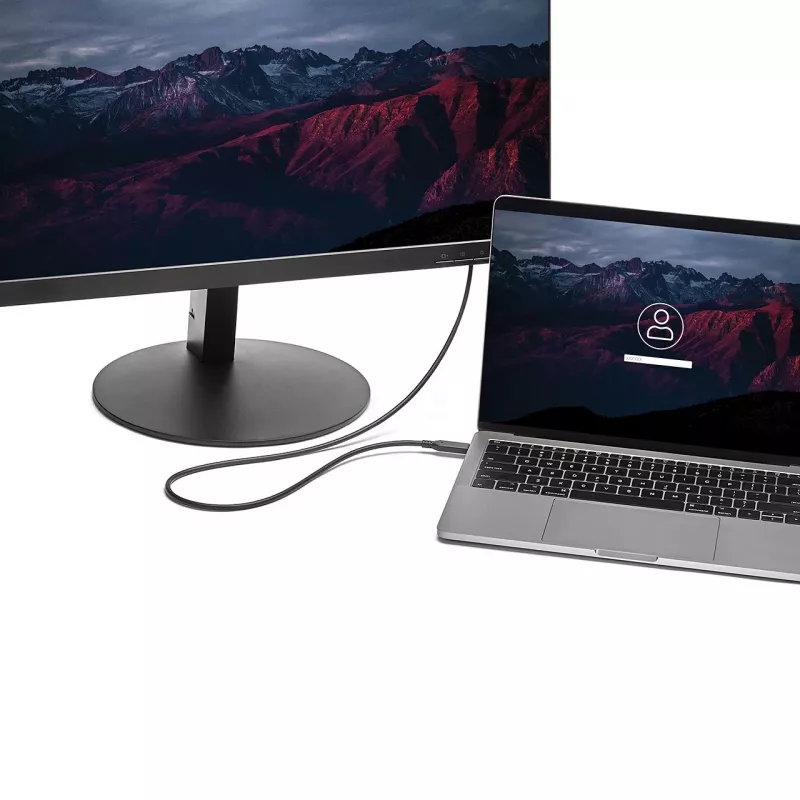 StarTech.com 6 ft. (1,8 m) Cabo USB-C para Mini DisplayPort - 4K 60Hz - Preto