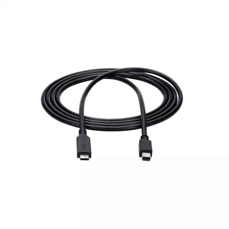 StarTech.com 6 ft. (1,8 m) Cabo USB-C para Mini DisplayPort - 4K 60Hz - Preto