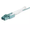 StarTech.com 10m (30ft) Cabo de Fibra Ótica Multimodo OM3 MTP(F)/PC para 4x LC/PC Duplex Breakout, OFNP Plenum, Redes 40G, Baixa Perda de Inserção - Cabo Jumper de Fibra Ótica