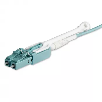 StarTech.com 10m (30ft) Cabo de Fibra Ótica Multimodo OM3 MTP(F)/PC para 4x LC/PC Duplex Breakout, OFNP Plenum, Redes 40G, Baixa Perda de Inserção - Cabo Jumper de Fibra Ótica