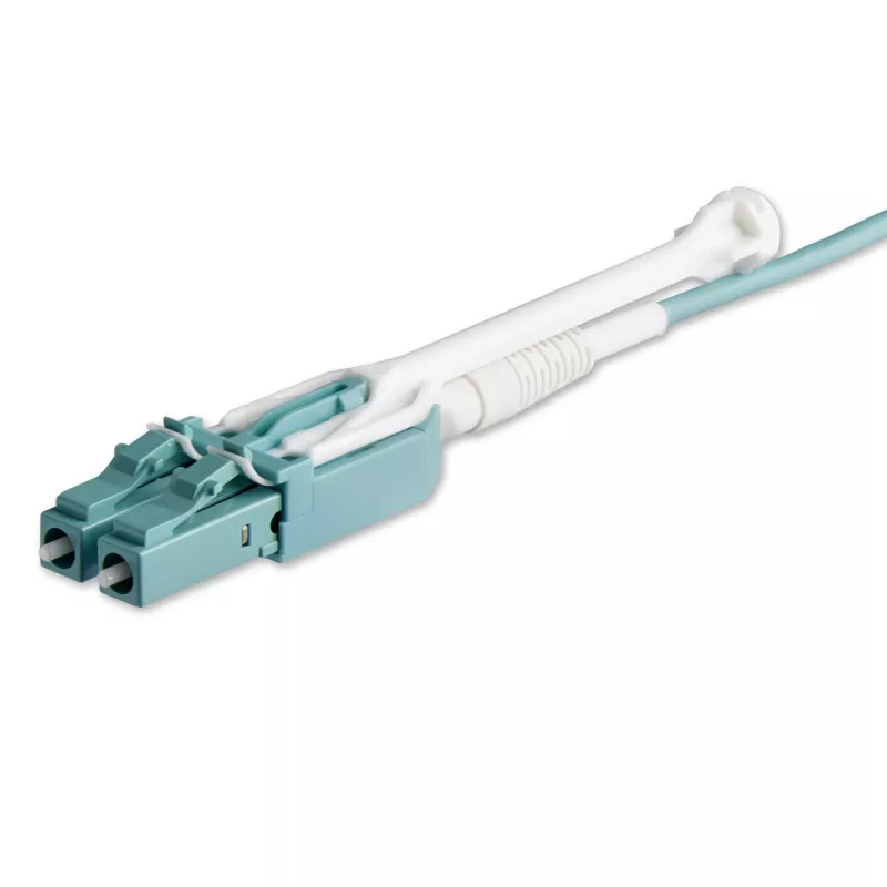 StarTech.com 10m (30ft) Cabo de Fibra Ótica Multimodo OM3 MTP(F)/PC para 4x LC/PC Duplex Breakout, OFNP Plenum, Redes 40G, Baixa Perda de Inserção - Cabo Jumper de Fibra Ótica