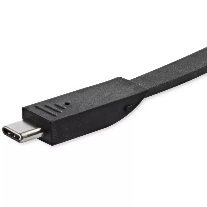 StarTech.com Adaptador Multiportas USB-C - Dock USB-C Portátil com HDMI 4K - Passagem PD 3.0 100W, 1x USB-A, 1x USB-C, GbE - Dock de Viagem para Portátil Thunderbolt 3 & USB Type-C - Mac & Windows