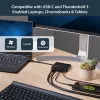StarTech.com Adaptador Multiportas USB-C - Dock USB-C Portátil com HDMI 4K - Passagem PD 3.0 100W, 1x USB-A, 1x USB-C, GbE - Dock de Viagem para Portátil Thunderbolt 3 & USB Type-C - Mac & Windows