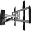 StarTech.com Suporte de Parede para TV Totalmente Articulado – Suporte de Parede para TV Orientável de Alta Capacidade para Ecrãs VESA de 32 a 75 Polegadas (165 lb/75 kg) – Braço Inclinável/Orientável Universal Ajustável para Ecrãs Planos – Prateado