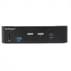 StarTech.com Switch KVM DisplayPort de 2 Portas - 4K 60Hz - Ecrã Único - Switch KVM USB DP 1.2 UHD de Duas Portas com Hub USB 3.0 & Áudio Integrados - Dell HP Apple Lenovo - Conforme TAA
