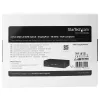 StarTech.com Switch KVM DisplayPort de 2 Portas - 4K 60Hz - Ecrã Único - Switch KVM USB DP 1.2 UHD de Duas Portas com Hub USB 3.0 & Áudio Integrados - Dell HP Apple Lenovo - Conforme TAA