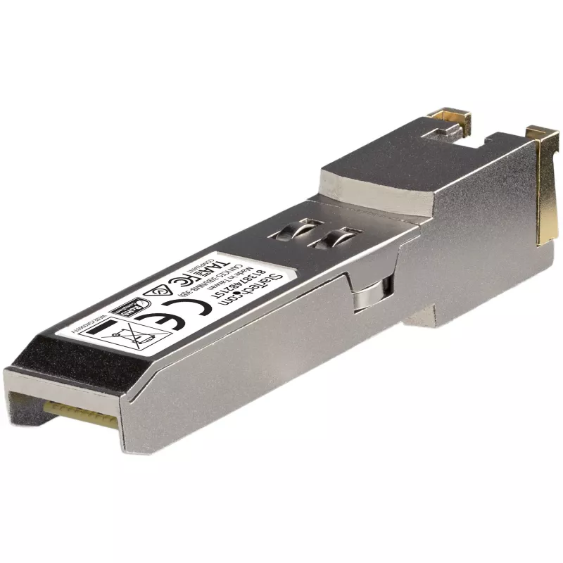 StarTech.com HPE 813874-B21 Compatível Módulo SFP+ - 10GBASE-T - SFP para RJ45 Cat6/Cat5e - 10GE Gigabit Ethernet SFP+ - RJ-45 30m - HPE BladeSystem, c-Class
