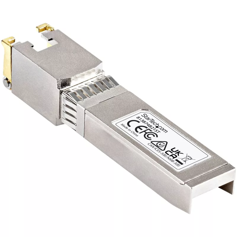StarTech.com HPE 813874-B21 Compatível Módulo SFP+ - 10GBASE-T - SFP para RJ45 Cat6/Cat5e - 10GE Gigabit Ethernet SFP+ - RJ-45 30m - HPE BladeSystem, c-Class