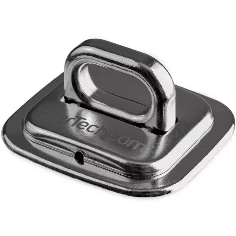 StarTech.com Âncora de Cabo de Segurança para Portátil – Liga de Zinco, Âncora, Prateado, 1 Unid., Aço, 44 mm, 45,8 mm