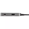 StarTech.com Adaptador Multiportas USB-C – USB-C para HDMI 2.0 4K 60Hz, Passagem de Power Delivery 100 W – Hub USB de 3 Portas 10 Gbit/s – Mini Dock USB Type-C Portátil – Cabo de 25 cm