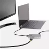 StarTech.com Adaptador Multiportas USB-C – USB-C para HDMI 2.0 4K 60Hz, Passagem de Power Delivery 100 W – Hub USB de 3 Portas 10 Gbit/s – Mini Dock USB Type-C Portátil – Cabo de 25 cm