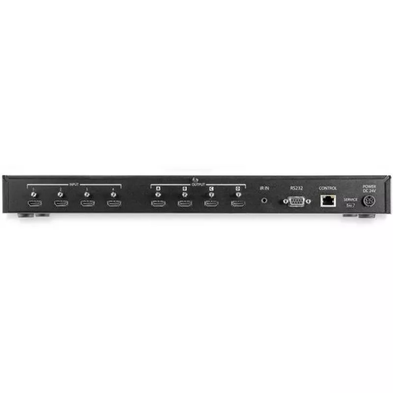StarTech.com Switch Matricial HDMI 4x4 com Controlo de Áudio e Ethernet – 4K 60Hz