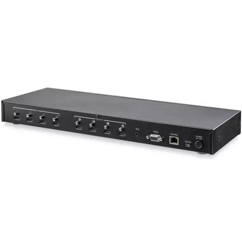 StarTech.com Switch Matricial HDMI 4x4 com Controlo de Áudio e Ethernet – 4K 60Hz