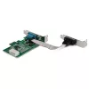 StarTech.com Placa Adaptadora Serial PCI Express RS232 de 2 Portas – Controlador Anfitrião Serial PCIe RS232 – PCIe para Serial DB9 – UART 16950 – Placa de Expansão Low-Profile – Windows & Linux