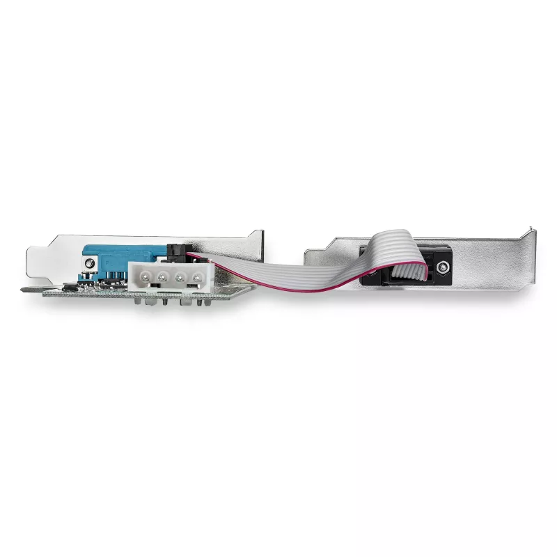 StarTech.com Placa Adaptadora Serial PCI Express RS232 de 2 Portas – Controlador Anfitrião Serial PCIe RS232 – PCIe para Serial DB9 – UART 16950 – Placa de Expansão Low-Profile – Windows & Linux