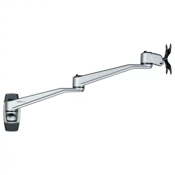 StarTech.com Suporte de Parede para Braço de Monitor - Braço de Monitor de Parede VESA Ergonómico Articulado - 20 Polegadas (52 cm) de Comprimento - Ecrã Único até 34 Polegadas - Orientável/Inclinável/Rotativo - Suporte de Ecrã Ajustável