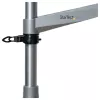 StarTech.com Braço de Monitor para Montagem em Secretária - Ecrã VESA ou Apple iMac/Thunderbolt ou Ultrawide até 14 kg - Montagem em Mastro de Secretária para Ecrã Único Articulada e Ajustável em Altura - Grampo/Passagem