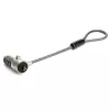 StarTech.com Cabo de segurança universal para portátil com laço de extensão – 15 cm (6 polegadas) proteção antifurto fechadura de combinação de 4 dígitos K-Slot – Cabo de segurança para computador para criar fechadura twin/multi-head para vários dispositivos