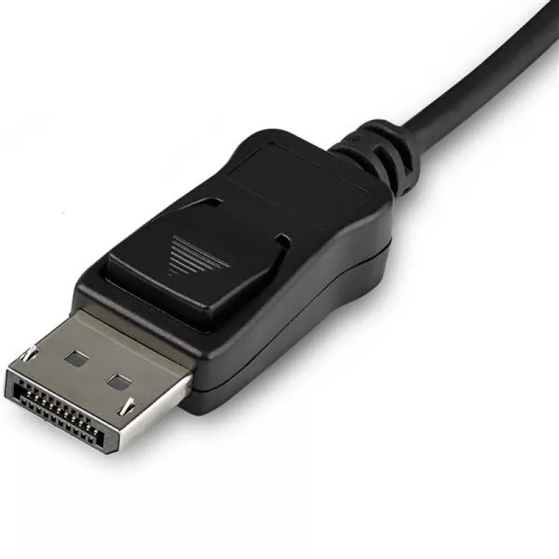 StarTech.com Cabo USB-C para DisplayPort 1.4 de 3,3 pés / 1 m – Conversor adaptador de vídeo USB Type-C para DP 1.4 Alt Mode 8K/5K/4K – HBR3/HDR/DSC – Cabo para monitor DP 8K 60 Hz – USB-C/Thunderbolt 3