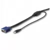 StarTech.com Cabo KVM USB de 3 m para consolas rackmount