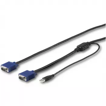 StarTech.com Cabo KVM USB de 4,6 m para consolas rackmount