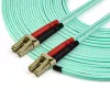 StarTech.com Cabo de fibra ótica multimodo LC/UPC para LC/UPC OM3 de 15 m (50 pés), full duplex, cabo de fibra zipcord 50/125 µm, 100G, baixa atenuação de inserção, cabo jumper de fibra LSZH