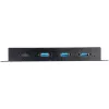 StarTech.com Hub USB C de 4 portas 10Gbps – Hub USB Type-C industrial em metal com 3x USB-A e 1x USB-C – Proteção ESD e sobretensão – Host USB-C ou USB-A – Hub USB 3.2/3.1 Gen 2 autoalimentado e montável