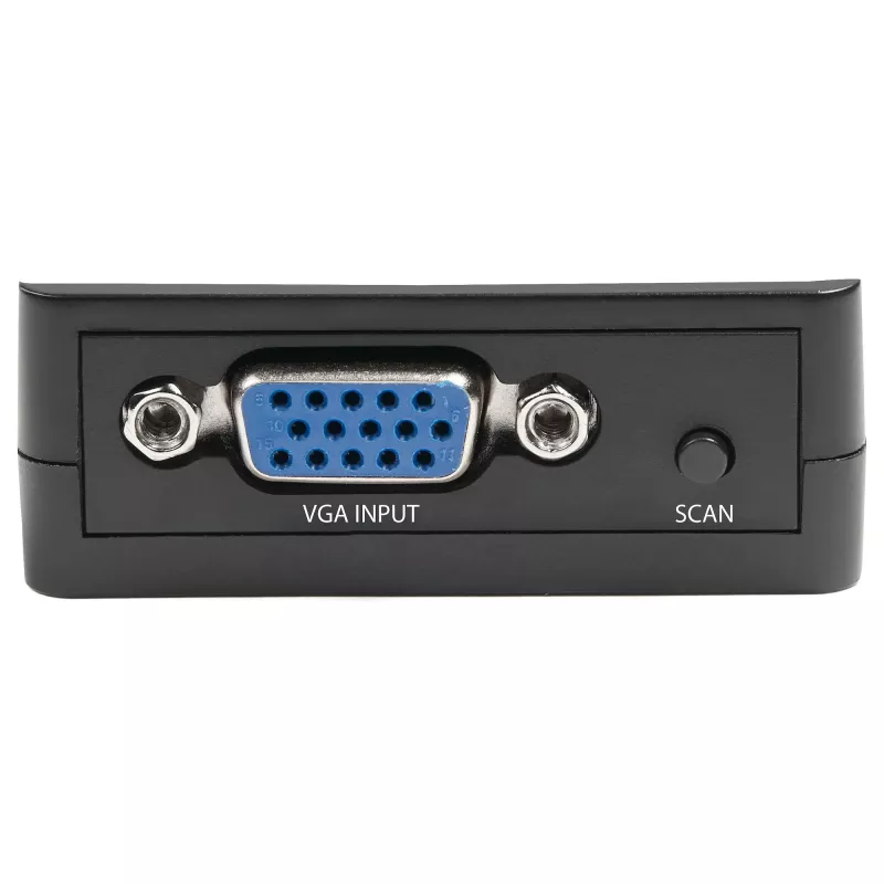 StarTech.com Conversor VGA para RCA e S-Video - Alimentação USB, conversor de vídeo ativo, preto, CE, FCC, REACH, 1920 x 1080 píxeis, 640 x 480, 1920 x 1080 píxeis, 60 Hz