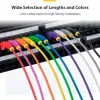 StarTech.com Cabo CAT6 de 2 m – Fino – Fichas RJ45 sem patilha – Cinzento