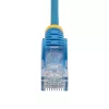 StarTech.com Cabo CAT6 de 2 m – Fino – Fichas RJ45 com proteção de patilha – Azul