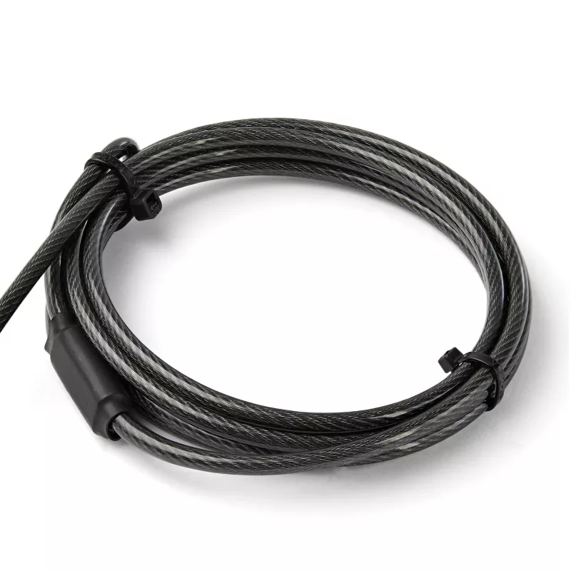 StarTech.com Fechadura de cabo universal 3-em-1 para portátil de 2 m – Fechadura de cabo de segurança com chave para portátil/desktop, compatível com K-Slot, Nano e Wedge-Slot – Fechadura de cabo de aço antifurto com chaves