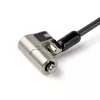 StarTech.com Fechadura de cabo universal 3-em-1 para portátil de 2 m – Fechadura de cabo de segurança com chave para portátil/desktop, compatível com K-Slot, Nano e Wedge-Slot – Fechadura de cabo de aço antifurto com chaves