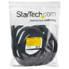 StarTech.com Organizador de cabos de 4,6 m - Espiral flexível para cabos - Diâmetro expansível de 1,0-1,5 polegadas - Gestor/protetor/ocultador de cabos em poliéster - Organizador de cabos preto cortável