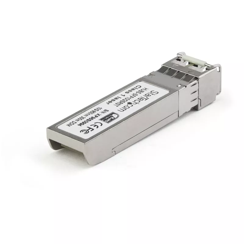 StarTech.com Módulo SFP+ compatível com Dell EMC SFP-10G-LR - 10GBASE-LR - Transceptor ótico de fibra monomodo SMF 10GbE - SFP+ Gigabit Ethernet 10GE - LC 10 km - 1310 nm - DDM