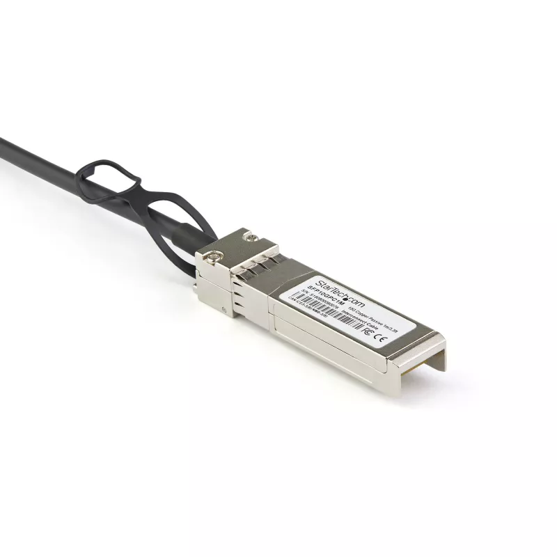 StarTech.com Cabo Twinax de ligação direta SFP+ para SFP+ 10G de 2m compatível com Dell EMC DAC-SFP-10G-2M - DAC de cobre SFP+ 10GbE 10 Gbps passivo de baixo consumo Módulo Mini GBIC/Transceptor DAC
